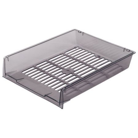 Лоток горизонтальный для бумаг 340х270х70мм (3шт) тонир серый Office Brauberg 1/1 (Клиент)
