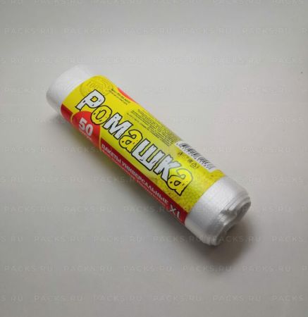 Пакет фасовочный рул (30х40)-9 XL 1,8г Ромашка (50шт) 1/40