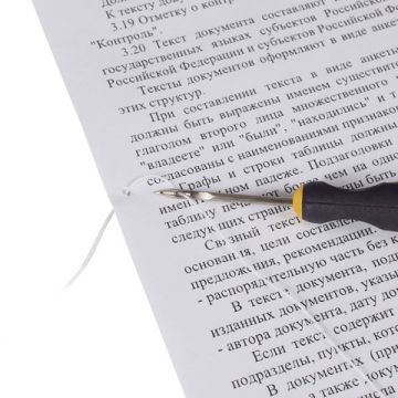 Набор для прошивки документов (шило с ушком нить 60 м) в блистере STAFF 1/100