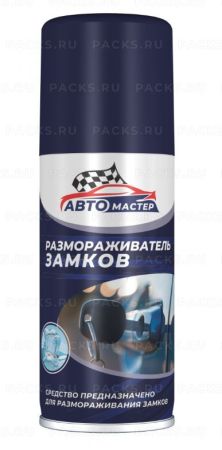 Средство по уходу за автомобилями размораживатель 100мл Автомастер Сибиар 1/15