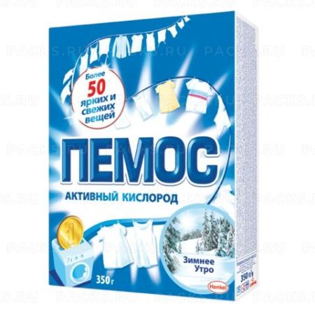 Порошок стиральный Пемос 350г Зимнее утро  автомат 1/22