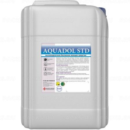 Средство жидкое высокощелочное 7кг AQUADOL-STD беспенное Италмас  1/1 