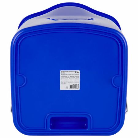 Ведро 25л синее для уборочных тележек универсальное 1/5 (Клиент)