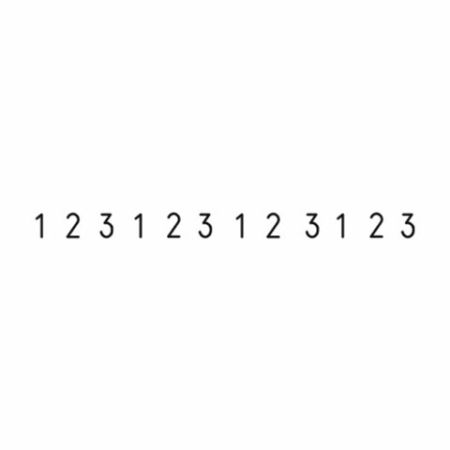Нумератор 12-разрядный ленточный TRODAT оттиск 62 х5 мм 1/10/960 (Клиент)