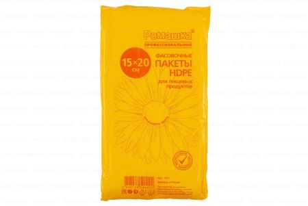 Пакет фасовочный Евро (15х20)-8 0,46г Ромашка проф (500) 1/10