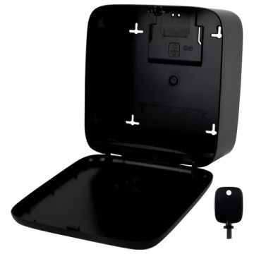 Диспенсер для полотенец LAIMA PROFESSIONAL PREMIUM (Система H3) черный ABS-пластик 1/1 (Клиент)