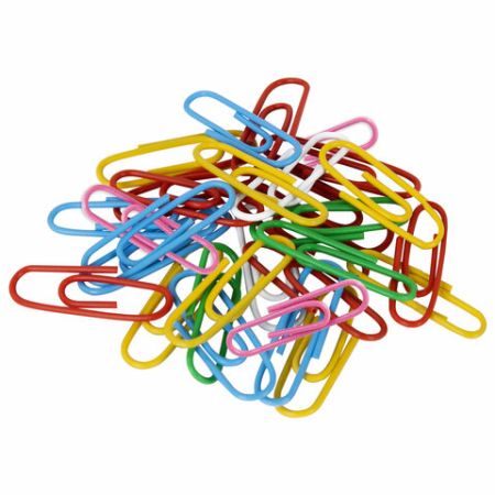 Скрепки 28мм 70шт цветные STAFF 1/10/500 (Клиент)