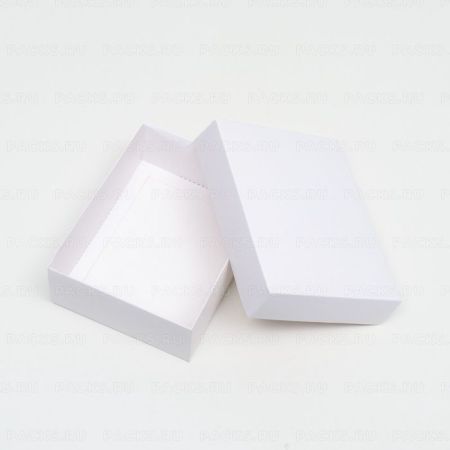 Подарочная коробка 16,5х12,5х5,2см Белая 5/550