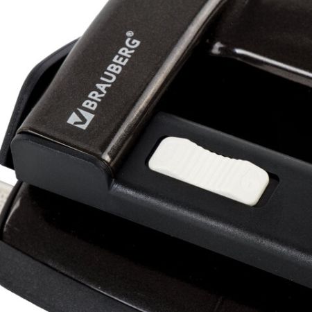 Дырокол на 20листов металлический черный Brauberg Ultra 1/30/60
