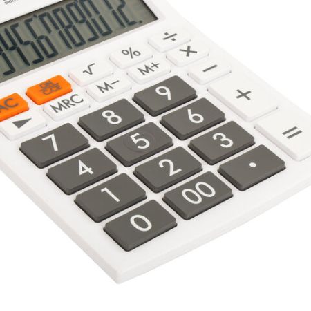 Калькулятор настольный BRAUBERG ULTRA-12-WT 12 разрядов белый 1/20/40 (Клиент)