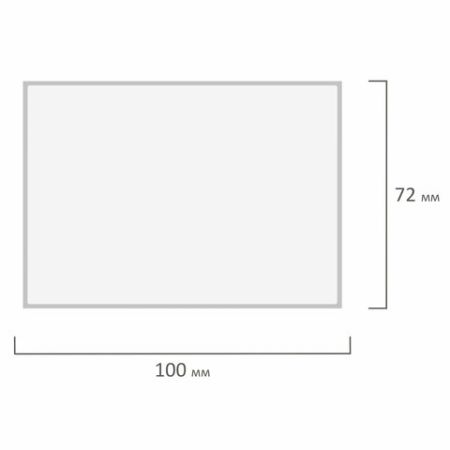 Термоэтикетка (100х72) ТермоЭко для термопринтера и весов (500шт) 1/24 (клиент)