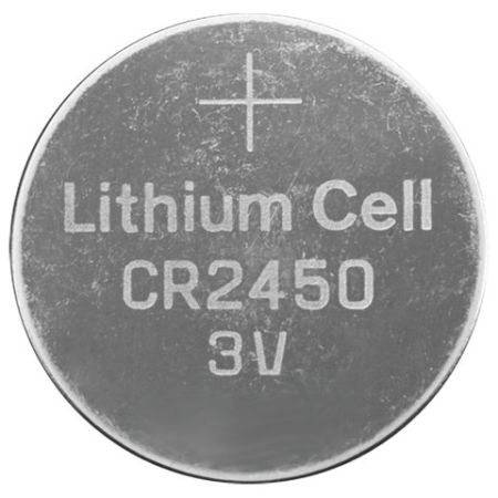 Элемент питания GP Lithium CR2450 литиевая 1 шт в блистере 1/10/600 (Клиент)