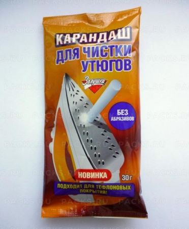 Карандаш для чистки утюгов 30г Золушка Б24-2 1/32