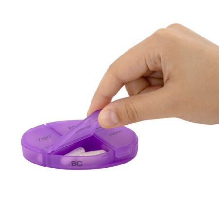 Контейнер-органайзер для лекарств и витаминов 7 дней/4 приема WHITE DASWERK 1/50 (Клиент)