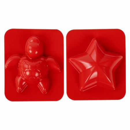 Песок для лепки кинетический 01цв 500г синий 2 формочки BRAUBERG KIDS 1/12