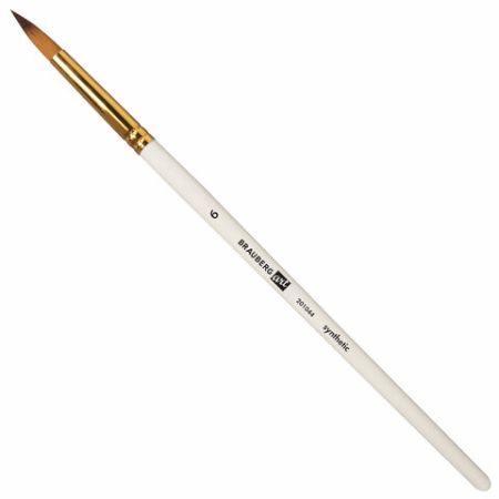 Кисти 15шт синтетика+мастехин в пенале BRAUBERG ART DEBUT 1/50 (Клиент)