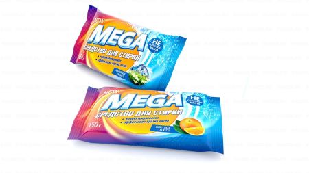 Средство от пятен твердое 150гр MEGA Альпийская свежесть С20-2 1/24