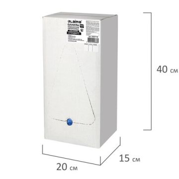 Чехол для обуви бахилы ЛАЙМА СТАНДАРТ(50пар )40х14 20мкм 1/6 (1000пар) (Клиент)