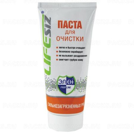 Паста очищающая 200мл ЭЛЕН от сильных загрязнений (жир, битум, строительные смеси) 1/50