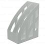 Лоток вертикальный для бумаг 245х75х320мм КОМПЛЕКТ 2шт серый Brauberg Modern 1/12