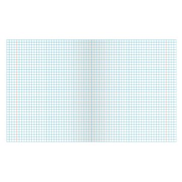 Тетрадь 18л клетка с полями зеленая ПЗБМ /210