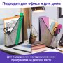 Лоток вертикальный для бумаг 72мм А4 металл черный Germanium Brauberg 1/6/24 (Клиент)