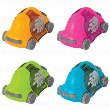 Точилка МАШИНКА с контейнером пластик ассорти