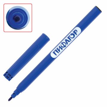 Фломастеры 12цв смываемые вентилируемый колпачок ПИФАГОР ЕДИНОРОГ 1/12