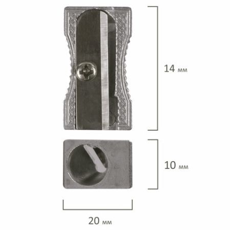 Точилка 1 отверстие металлическая STAFF Basic PS-529 1/24/1440