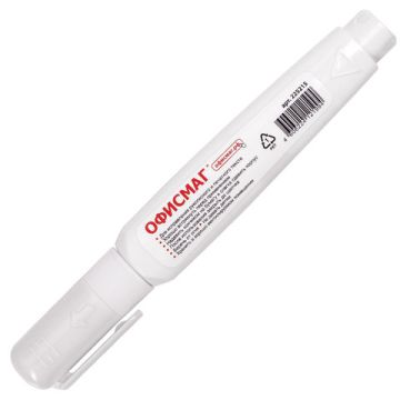 Корректор-ручка 9 мл метал. наконечник ОФИСМАГ 1/12