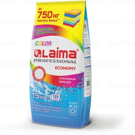Порошок стиральный LAIMA PROFESSIONAL Color 15кг автомат  