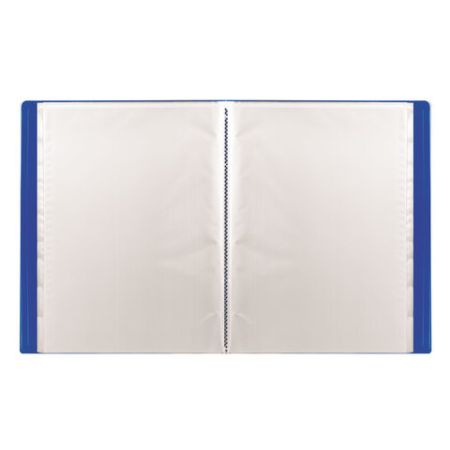 Папка  10 вклад. STAFF, синяя, 0,5мм 1/5