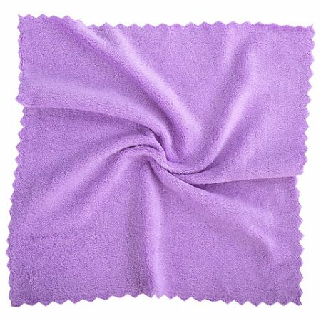 Салфетка микрофибра для стекол (30х30) 10шт плюшевая 250 г/м2 PASTEL ассорти LAIMA HOME 1/12