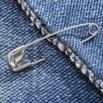 Булавки английские 32мм никелированные 50шт BRAUBERG 1/40/400 (Клиент)