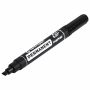Маркер перманентный черный 1-4,6мм скошенный наконечник CENTROPEN 1/10/200