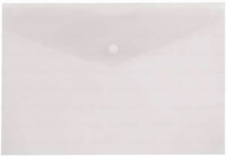 Папка-конверт с кнопкой А4 прозрачная 0,18мм Россия 1/10/160