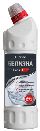 Средство жидкое 750мл чистящее гель для сантехники белизна НОМЕ HIBERG 1/12