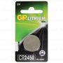 Элемент питания GP Lithium CR2450 литиевая 1 шт в блистере 1/10/600 (Клиент)