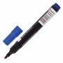 Маркер перманентный синий 3мм круглый наконечник Contract BRAUBERG 1/12/1152
