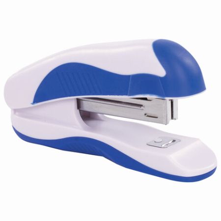 Степлер №10 до 12л бело-синий эргономичный JET PRO BRAUBERG 1/12 (клиент)