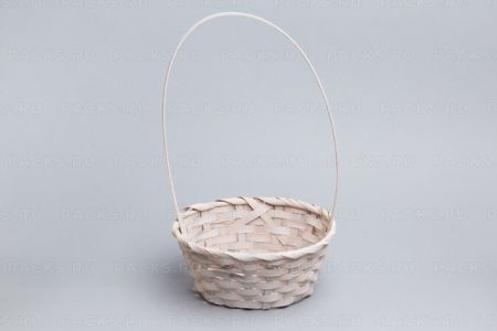 Корзина плетеная 34х20х9см натурал бамбук 1/1