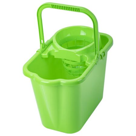 Ведро с отжимом 9,5л для МОП пластиковое IDEA М 2421 1/15 (клиент)