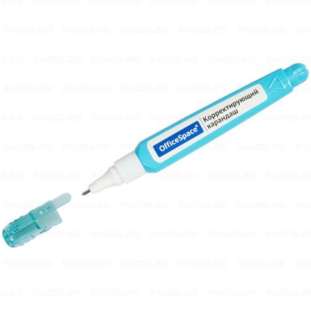 Корректор-ручка 3мл металл наконечник OfficeSpace 1/12