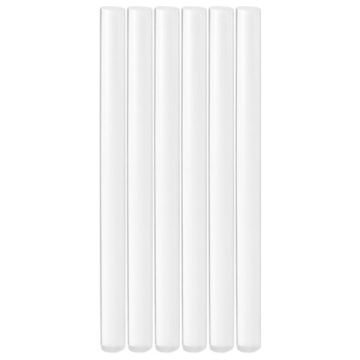 Клеевые стержни, диаметр 7 мм, длина 100 мм, прозрачные, комплект 6 шт., BRAUBERG 1/50/200