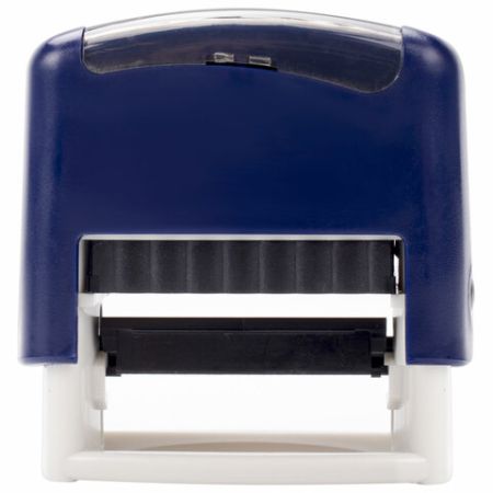 Штамп самонаб 4-стр оттиск 48х18мм синий б/рамки STAFF Printer 8052 корпус синий касса 1/10 (Клиент)