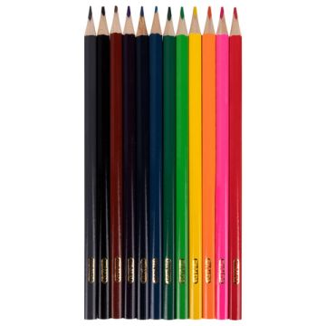 Карандаши цветные 12цв классич заточ Сказки ПИФАГОР 1/12/240