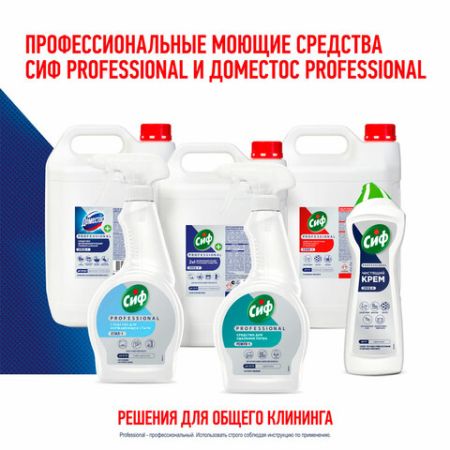 Средство жидкое 750мл чистящее крем Сиф Professional Active Fresh 1/16 (Клиент)