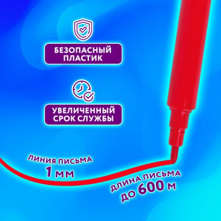 Фломастеры 12цв вентилируемый колпачок ЮНЛАНДИЯ Классные 1/12