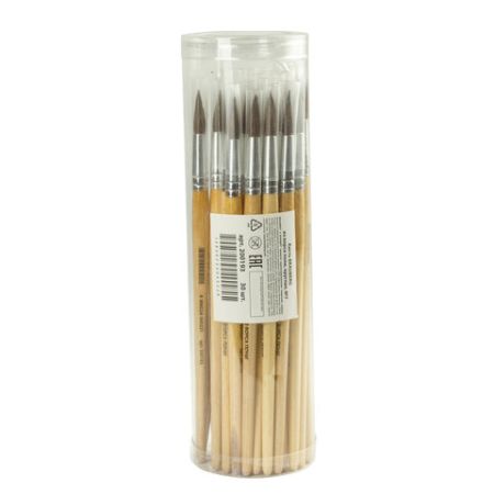 Кисть пони круглая №7 BRAUBERG 1/30/1200 (клиент)