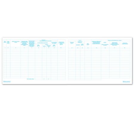 Журнал кассира-операциониста 48л картон блок офсет Brauberg 1/10 (Клиент)